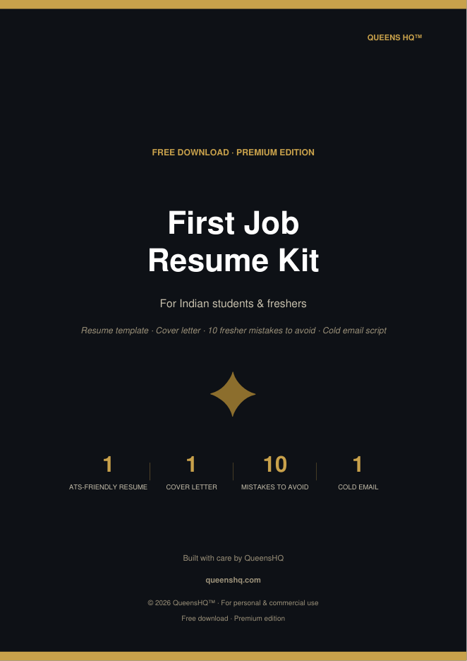 First Job Resume Kit
