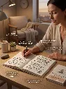 Mindful Mornings: Premium 90-Day Japandi Calm Journal & Life Design Planner
