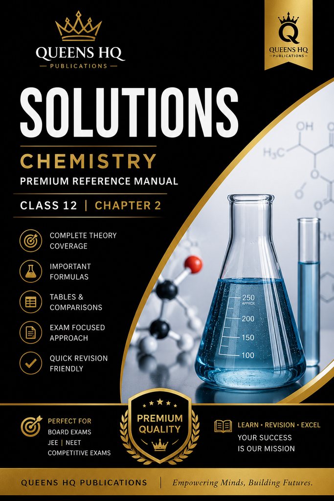 Solutions – Premium Chemistry Reference Manual | Class 12 Chemistry Chapter 2